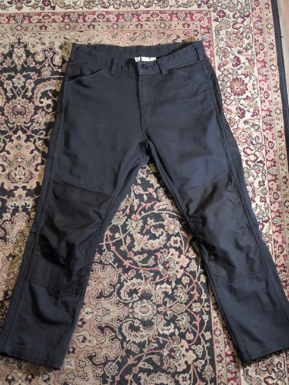 Topo Designs Black Men's Dual Pant with Red Logo Tab